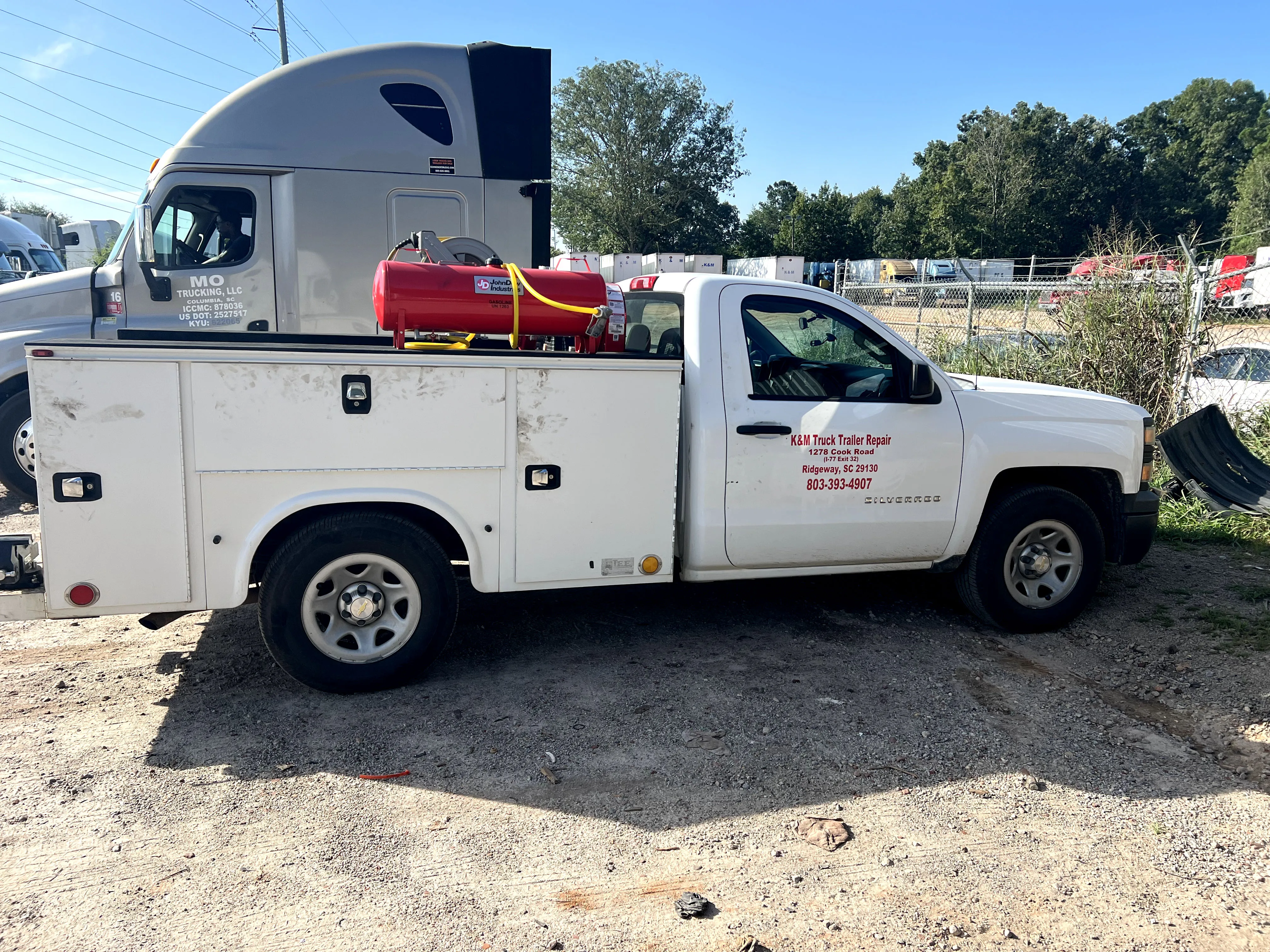 mobile truck dpf service